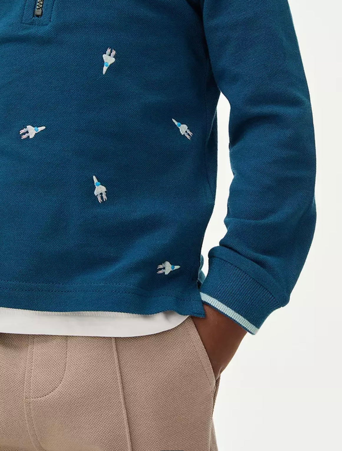 Embroidered Rocket Shirt