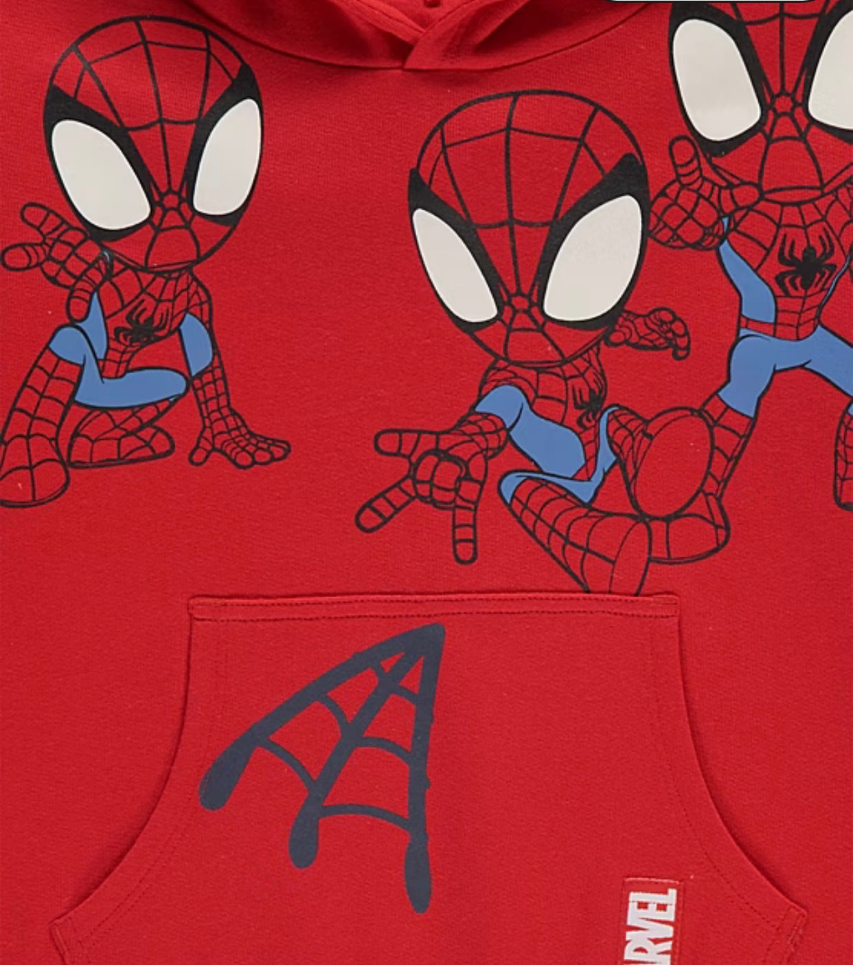 Spiderman Sweatshirt And Fleece Hoodie Set