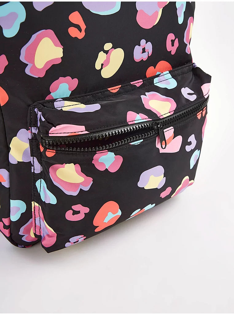 George Bright Leopard Rucksack 3 Piece Set