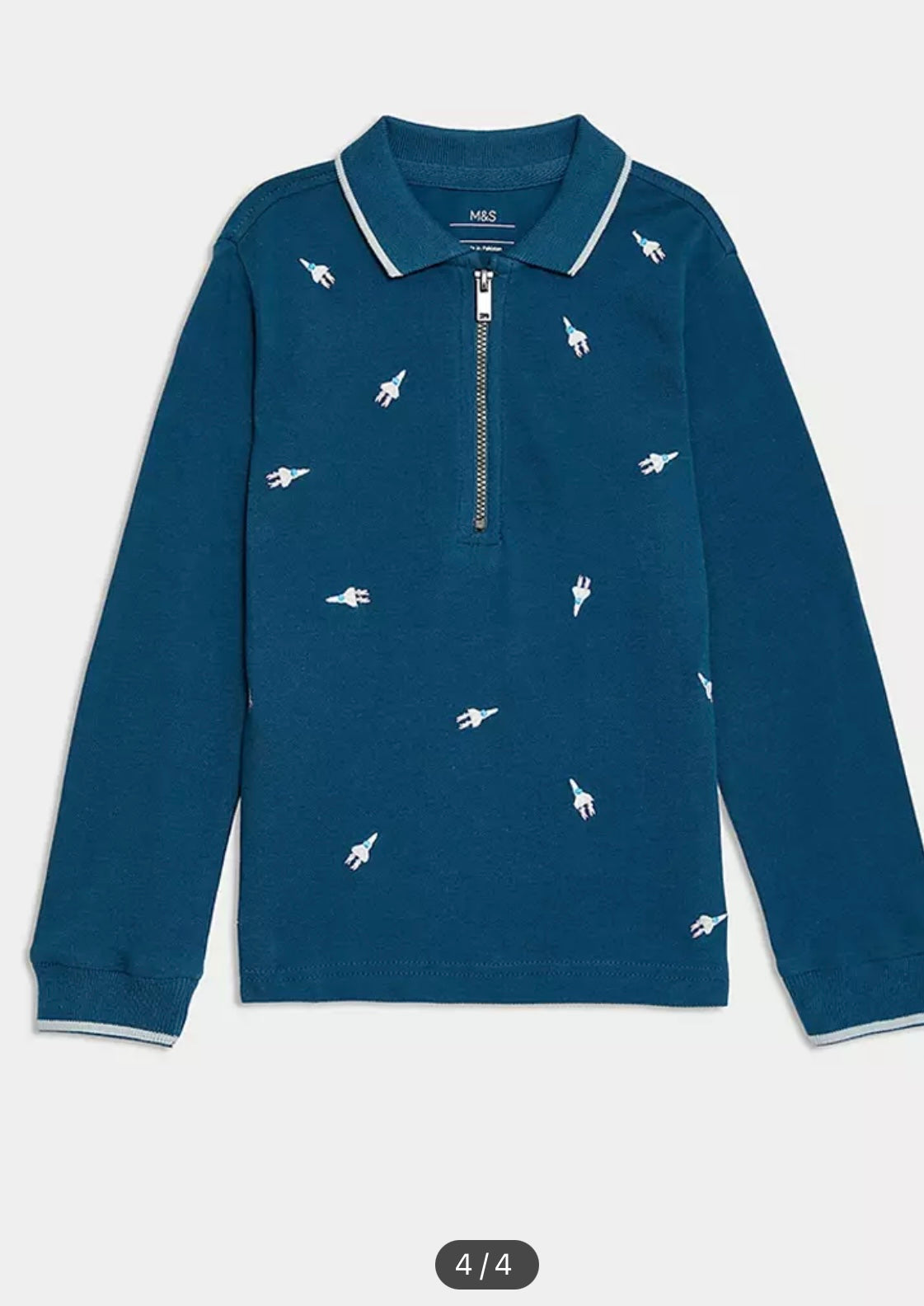 Embroidered Rocket Shirt