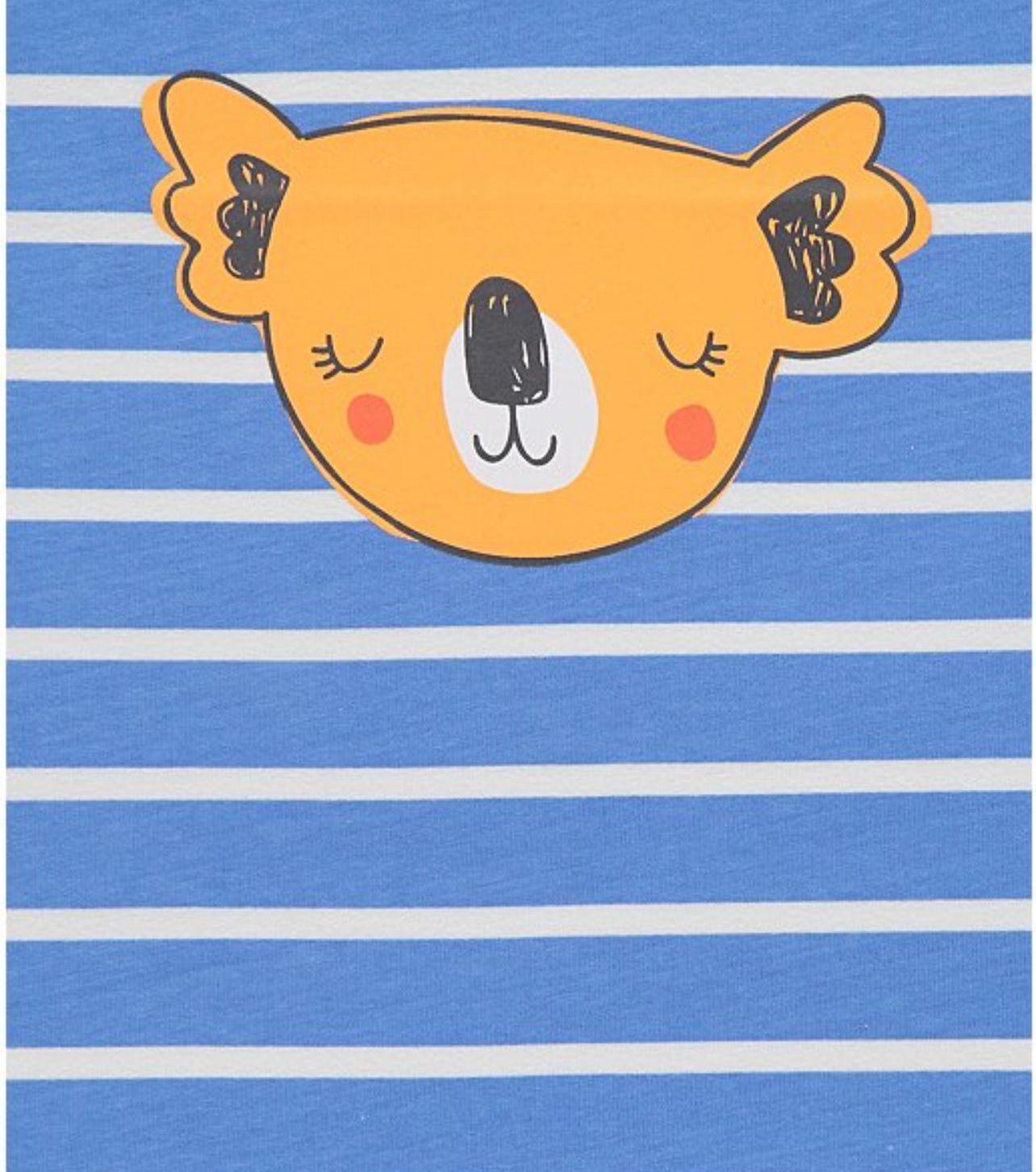 George lion bright colour pj set