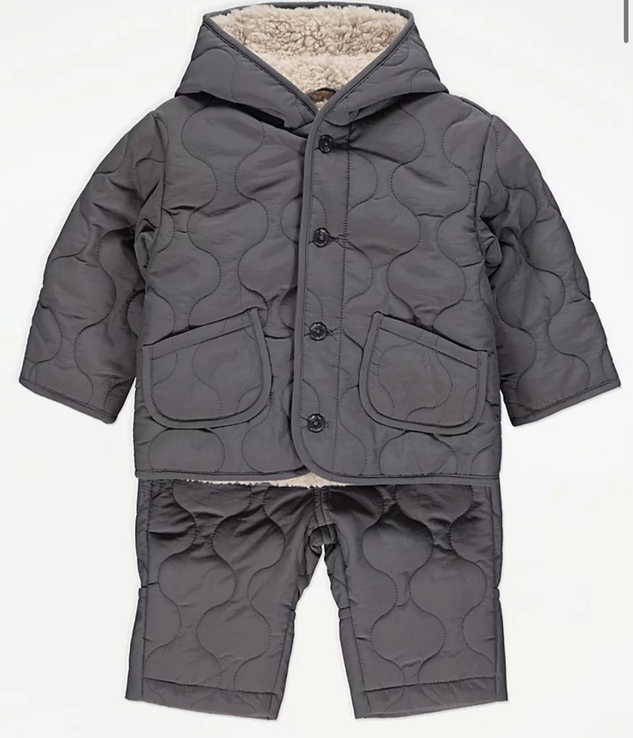 GEORGE 2 piece Sherpa outfit