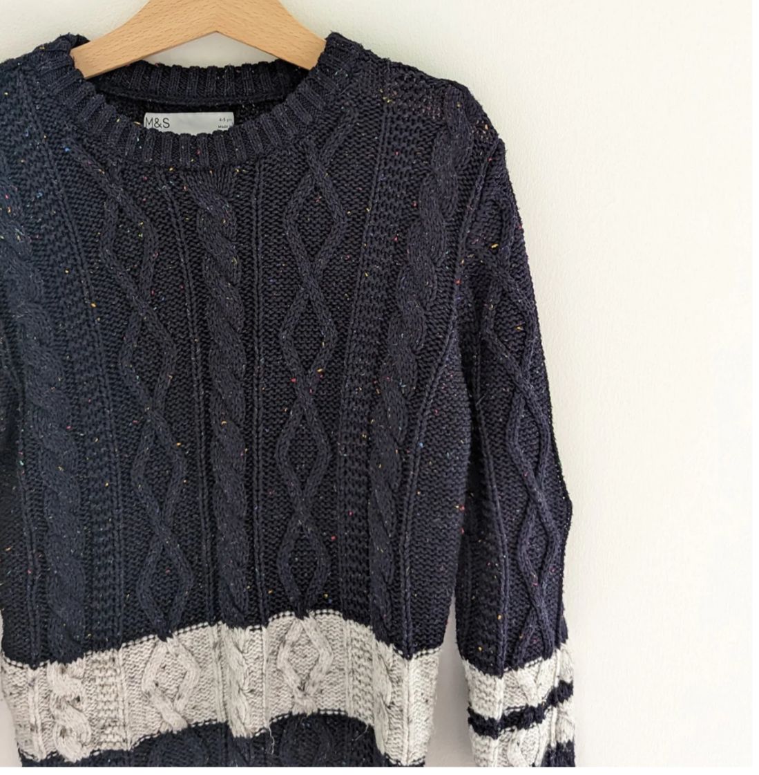 M&S knitted sweater