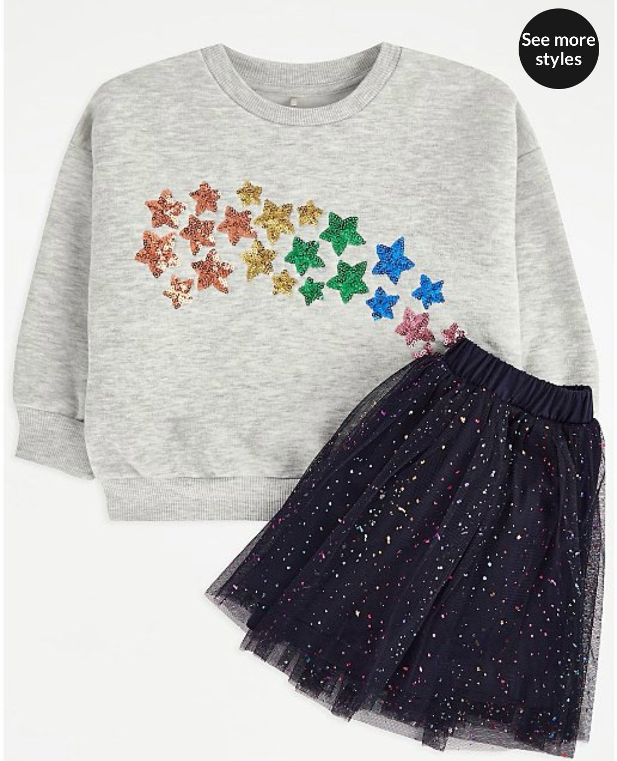 George Glittery star outfit