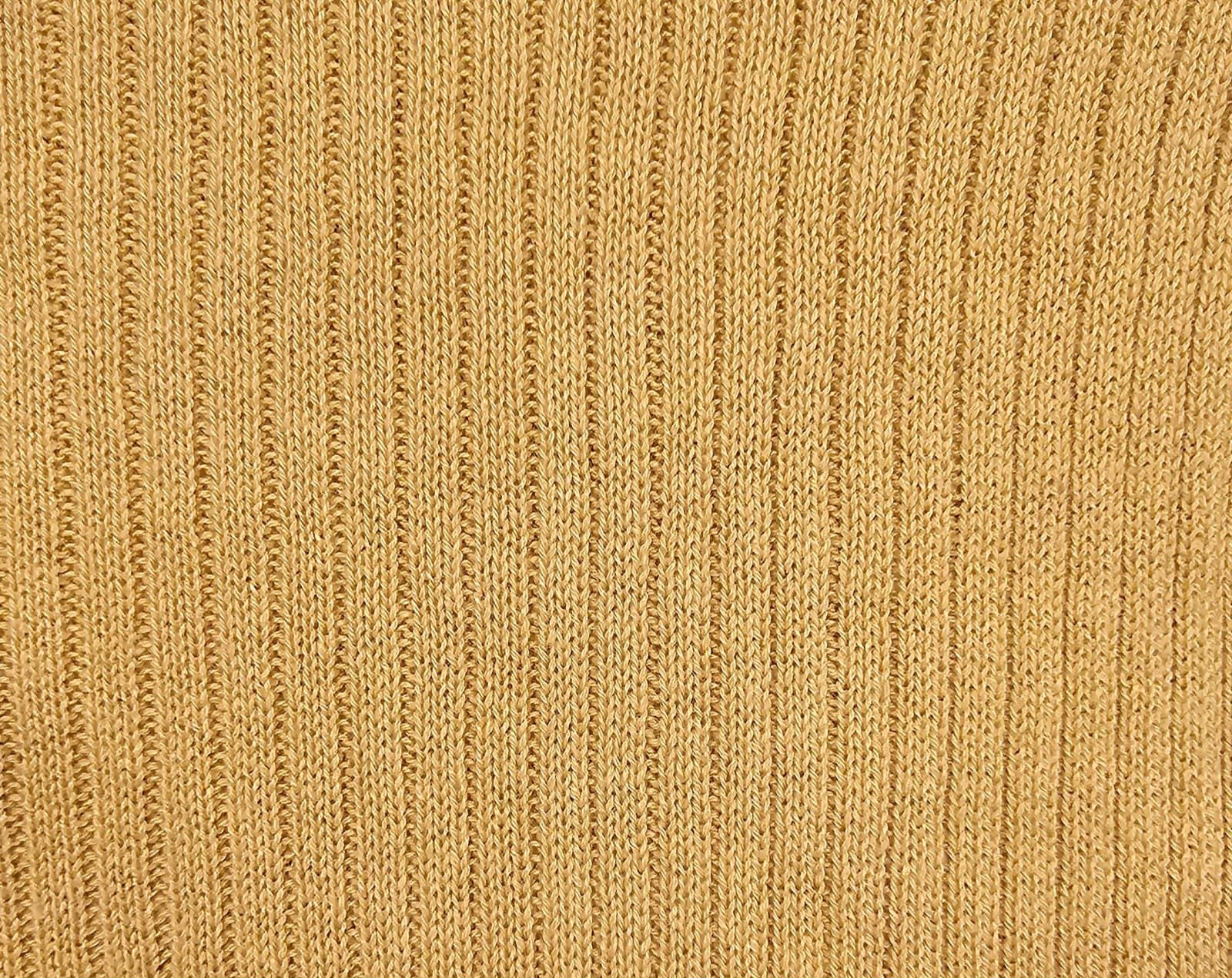 George ribbed mustard cardigan