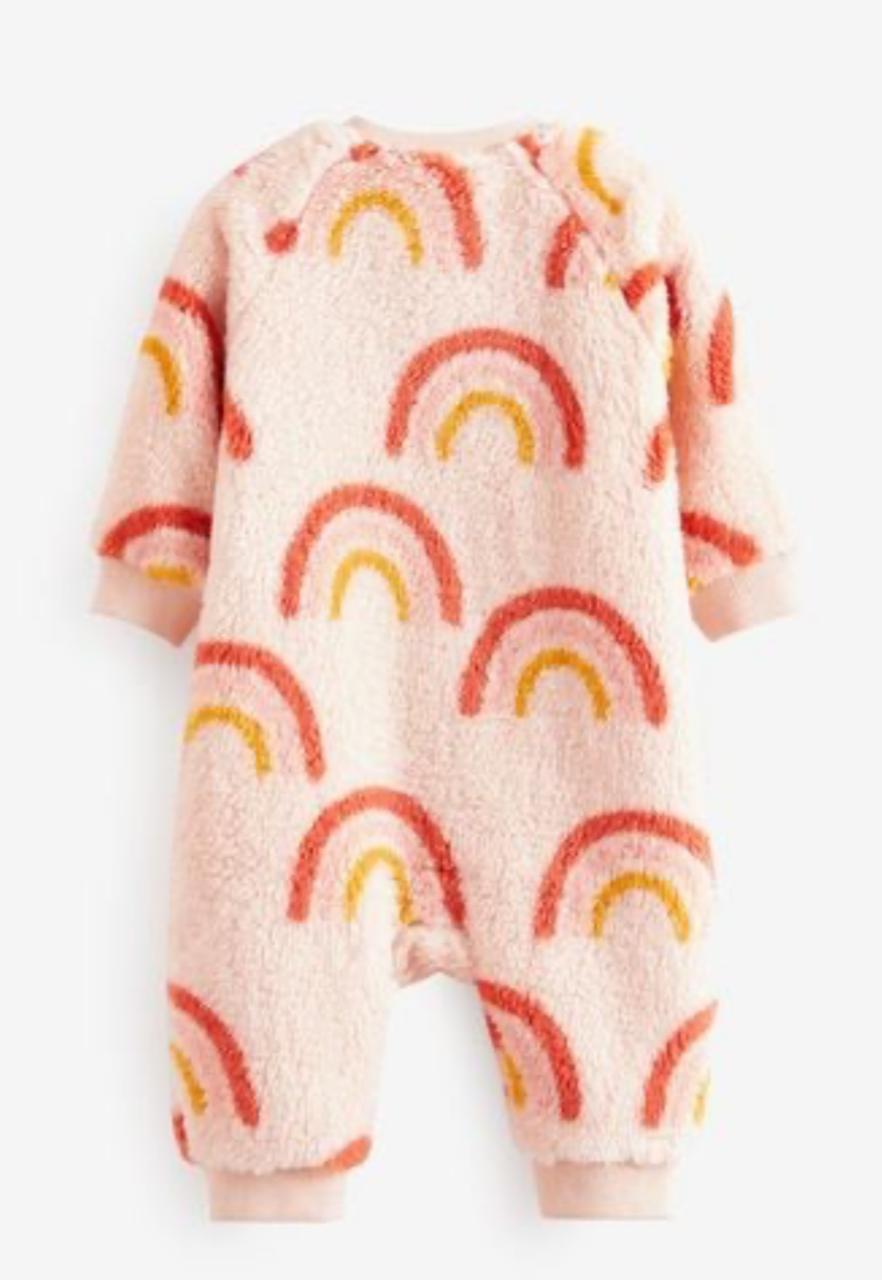 NEXT Furry fleece romper