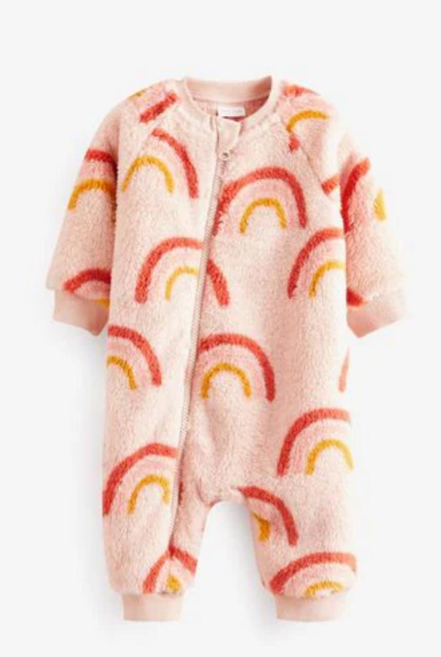 NEXT Furry fleece romper