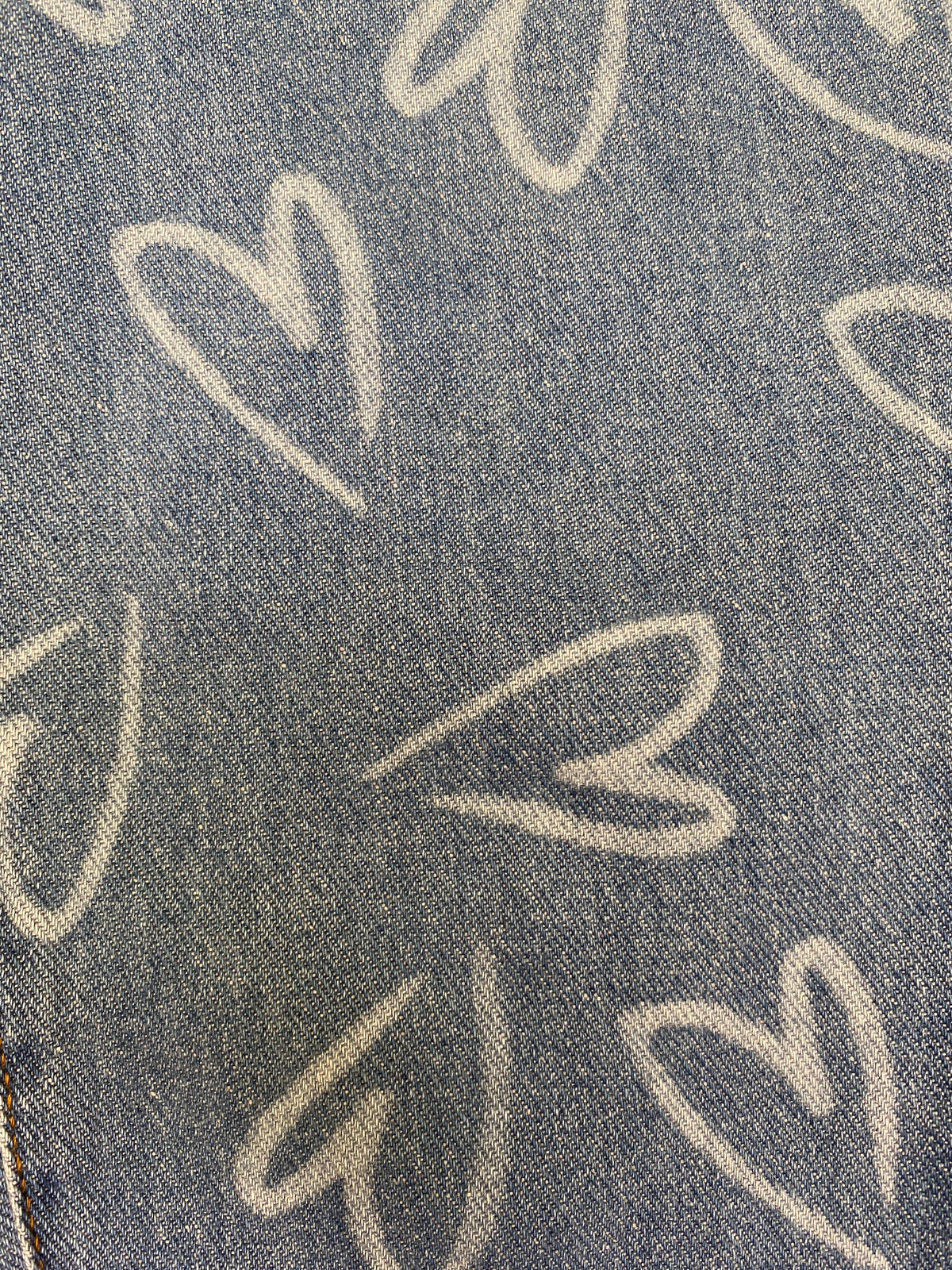 soft jeans heart