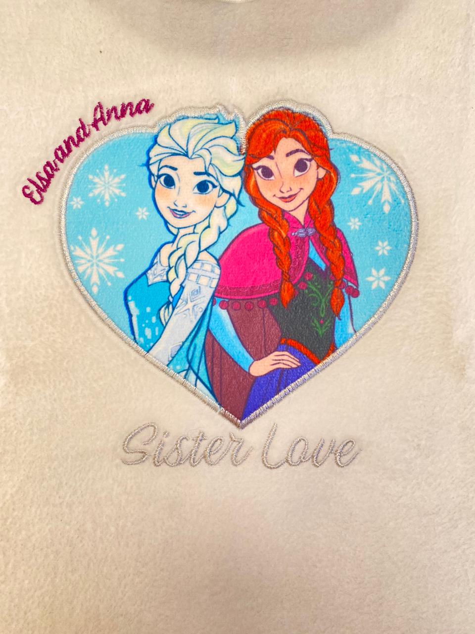 Elsa & Anna fleece pj