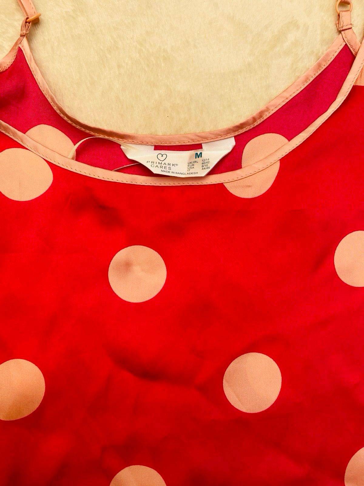 Primark Silk dotted cami