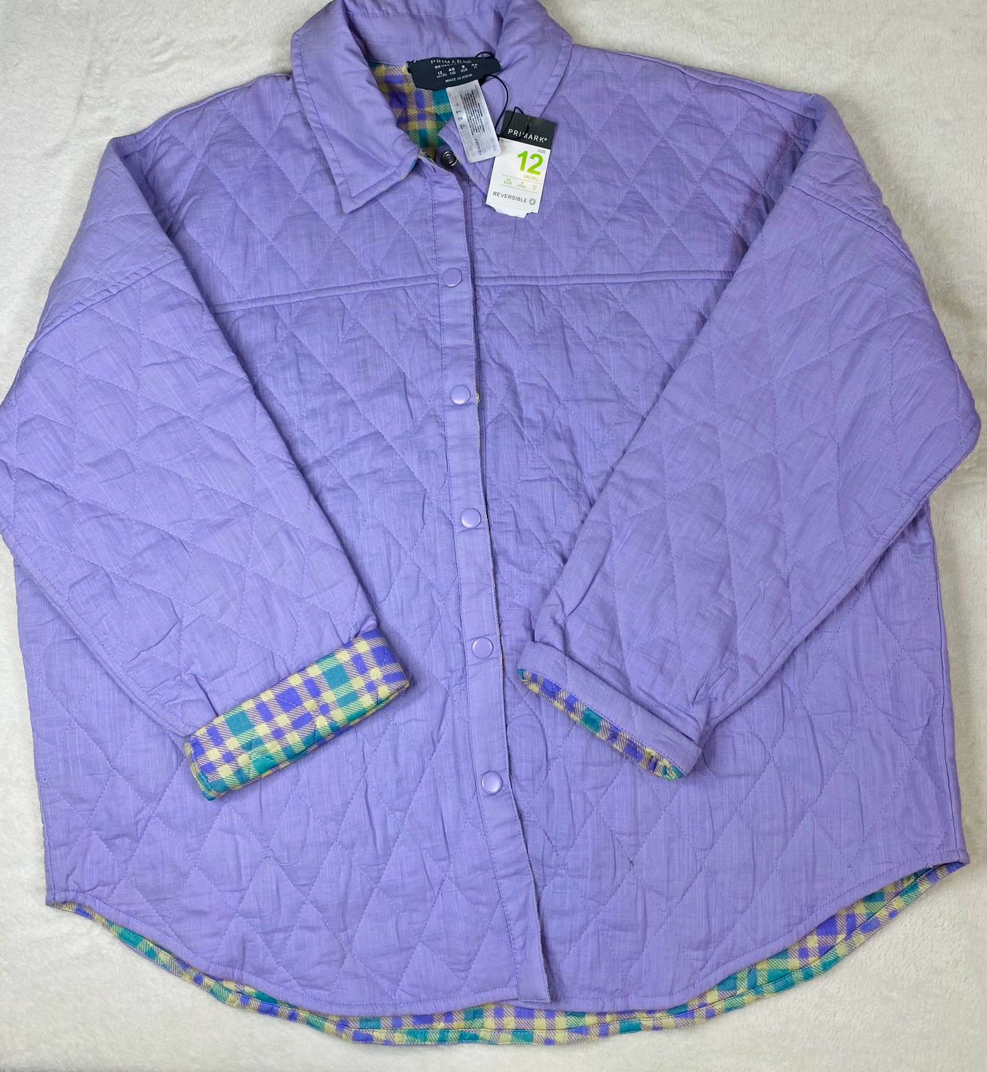 Primark Reversible quilted cardigan