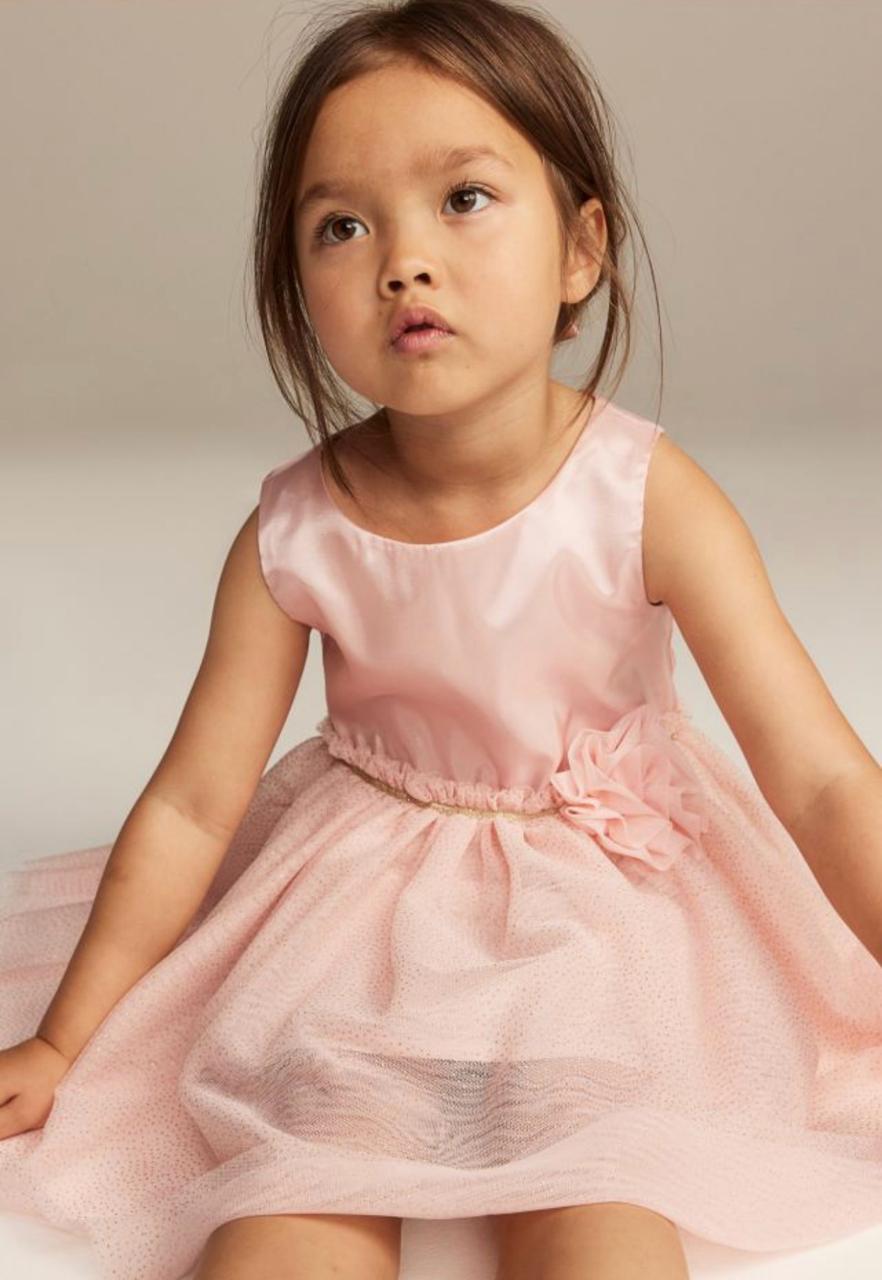 H&M Pink flower frock