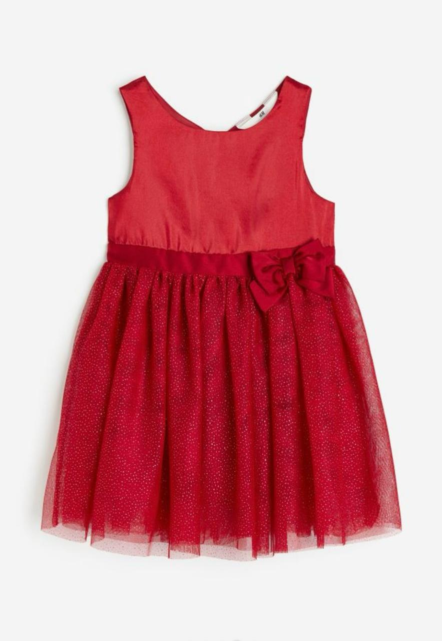 H&M Glitter bow frock