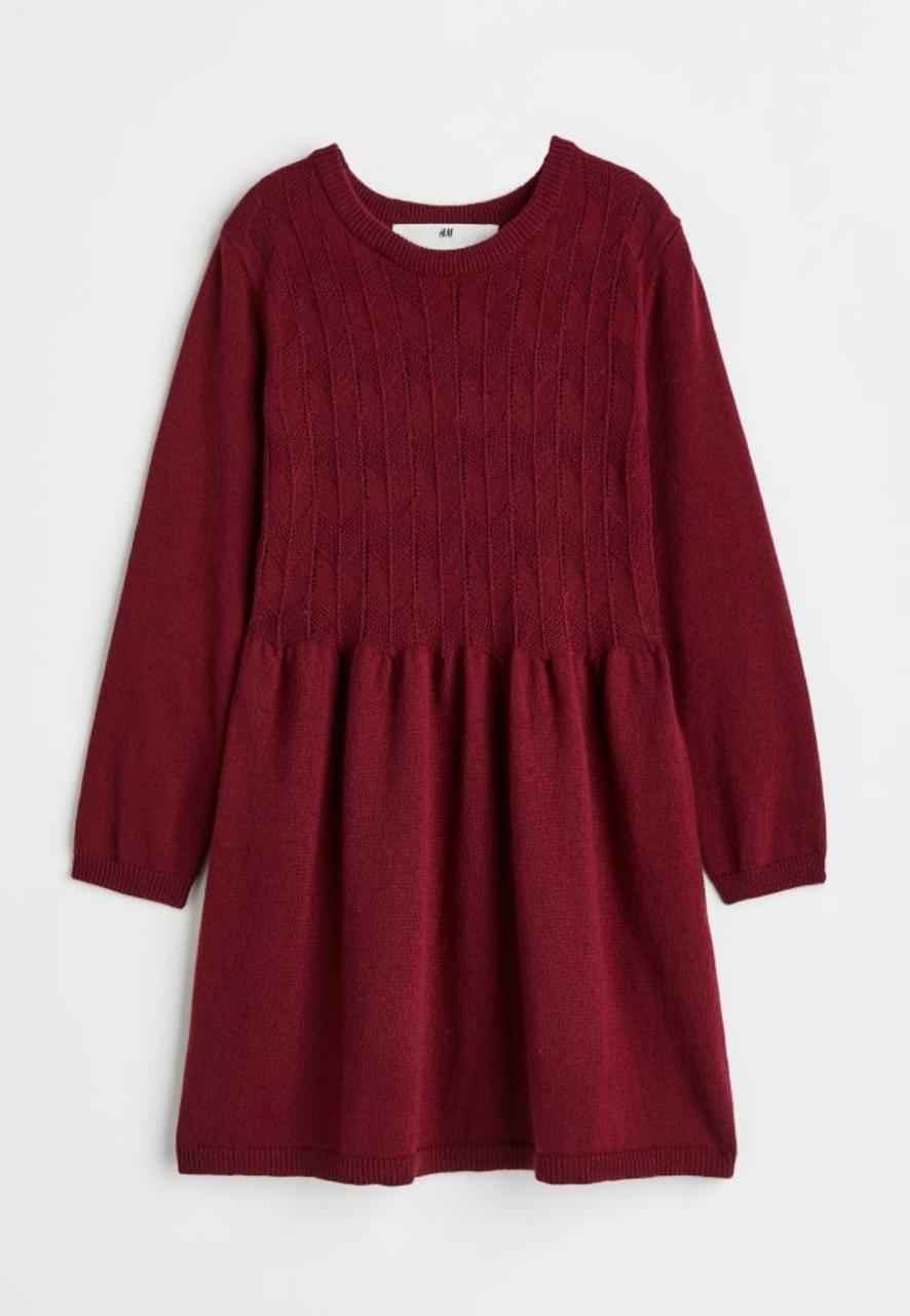 H&M Long knitted dress