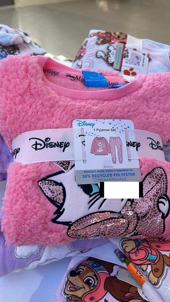 Primark Fluffy cat pj