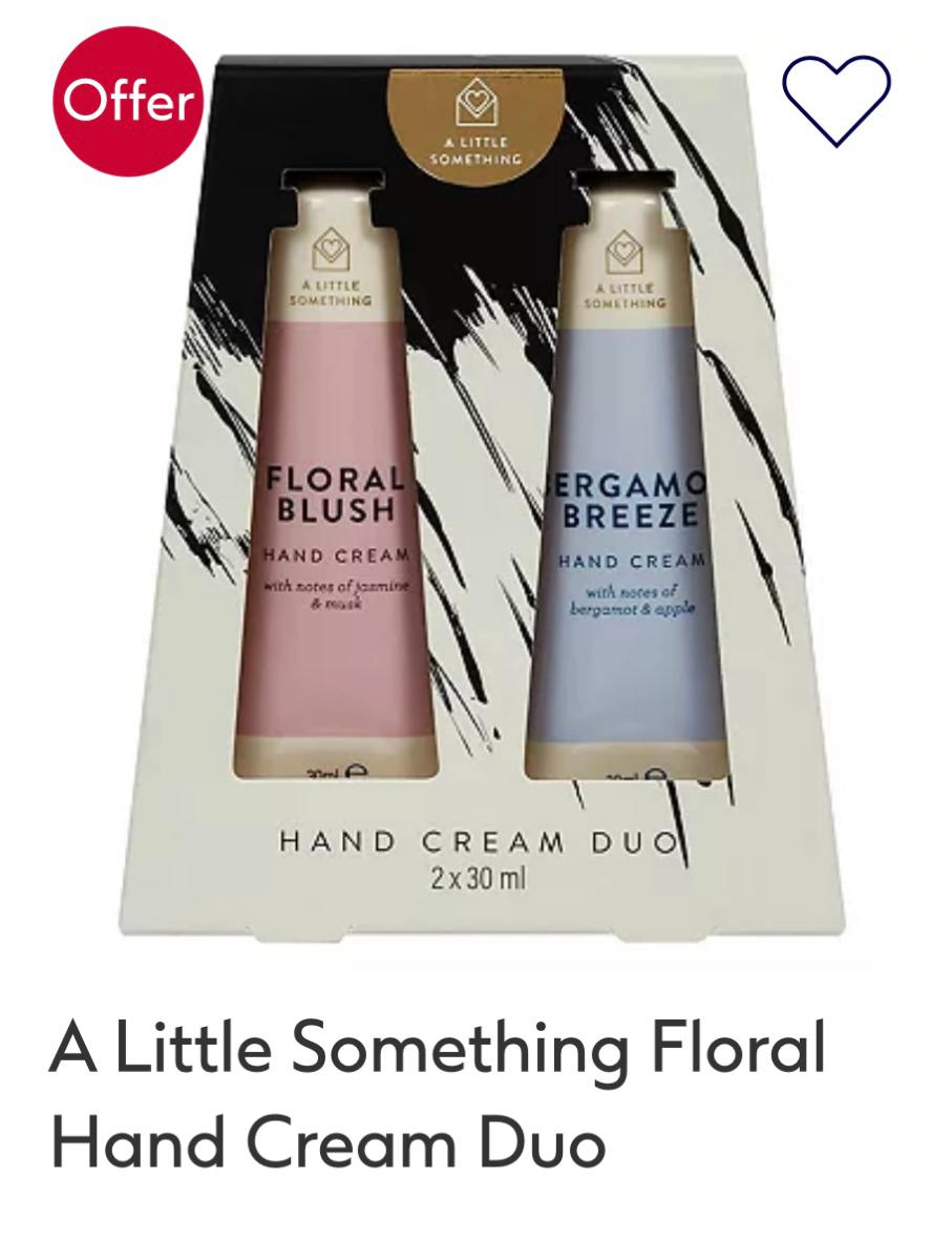 Hand cream duo