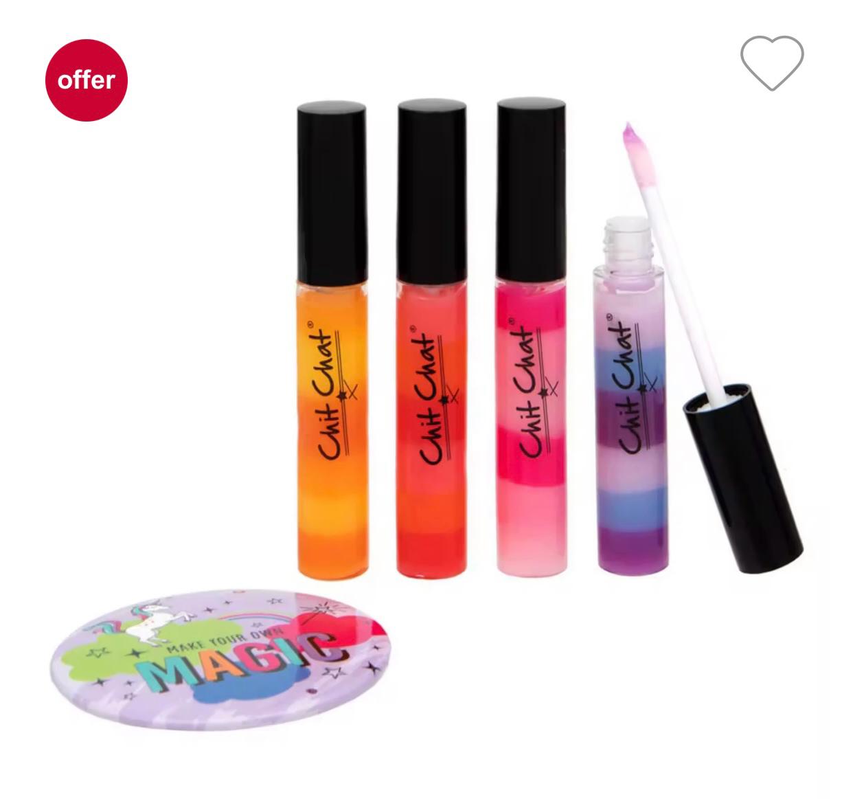 Chit chat get glossy pack of 4