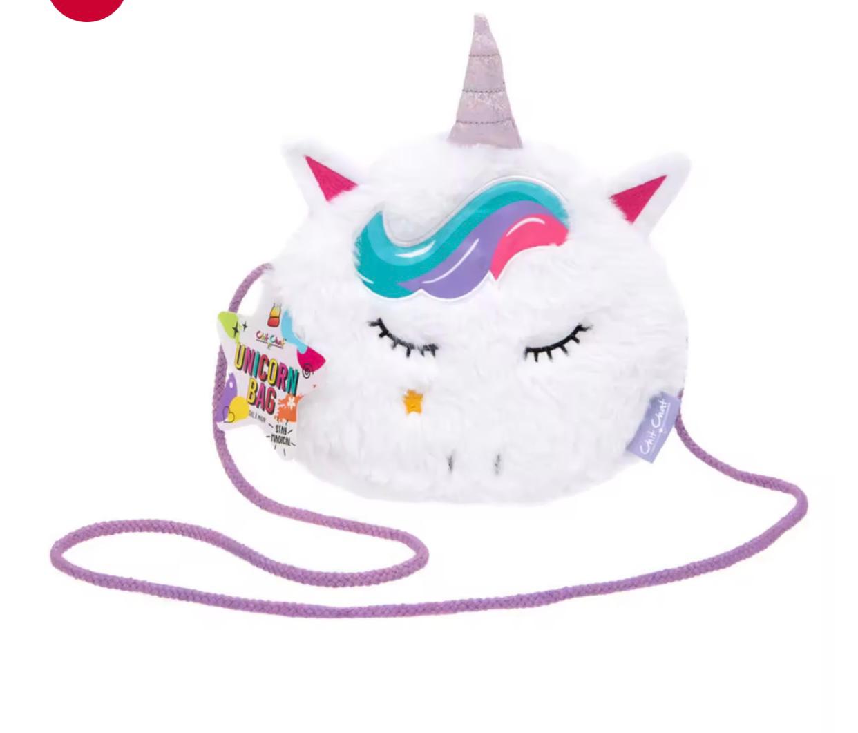 Chit chat unicorn gift bag nail art stickers included