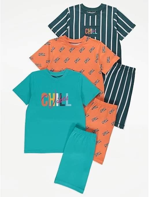 Chill shorts set pack of 3