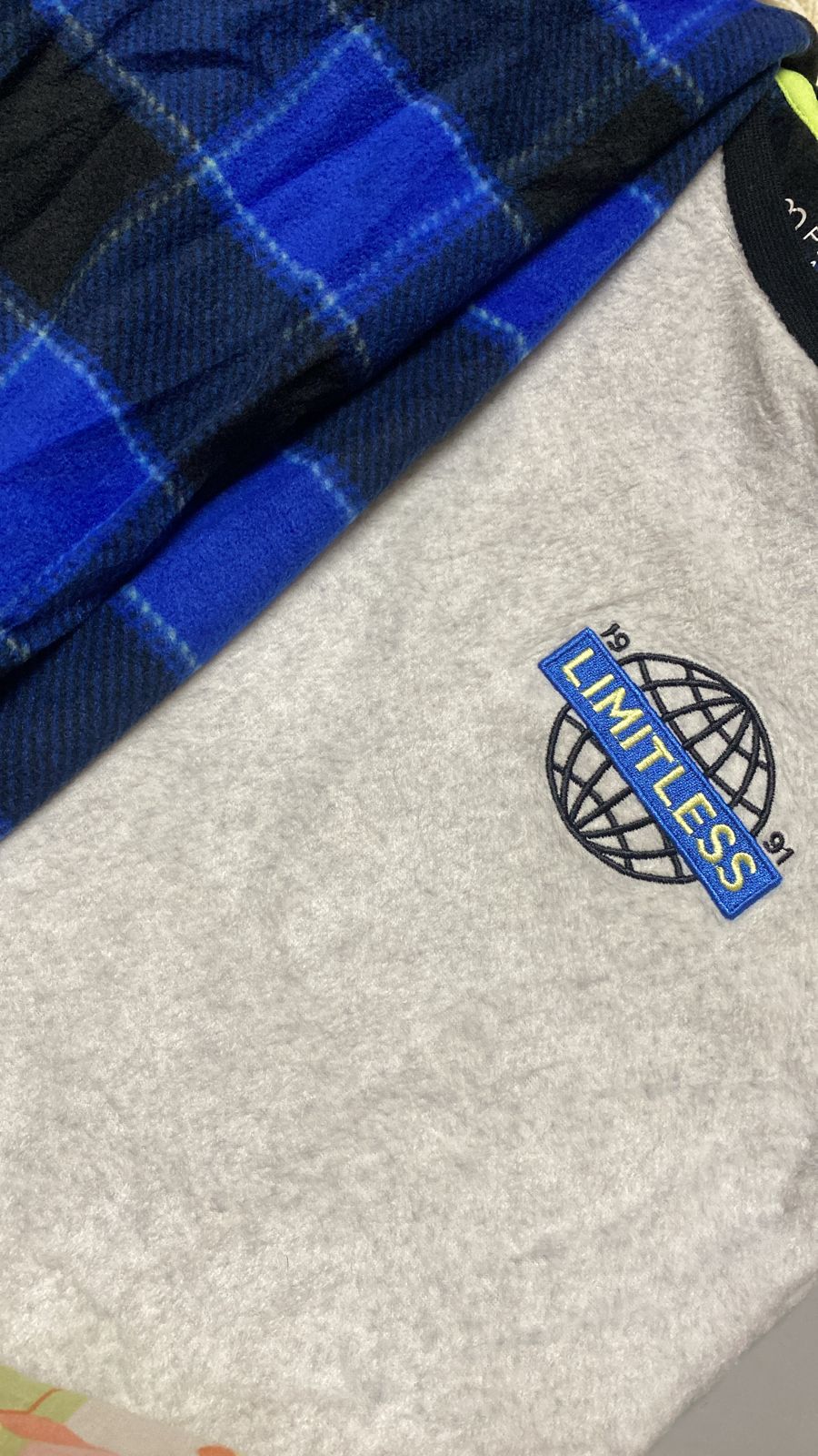 Primark limeless fleece pj