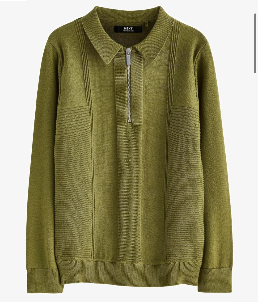 TEXTURED - T-shirt next Material light weight Jersey (brand next)