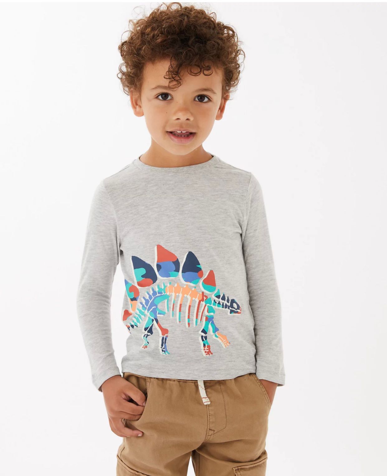 Mark n Spencer Dinosaur T-shirt pack of 3