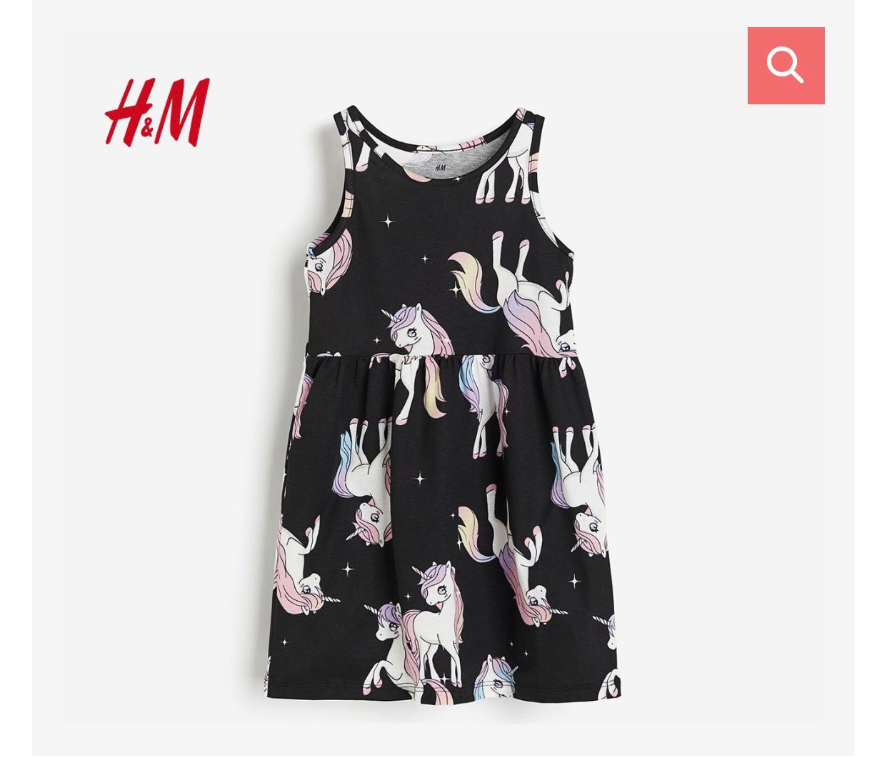 H&M unicorn frock