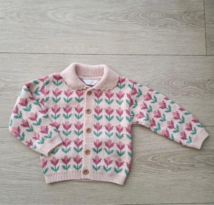 Primark pink flower sweater