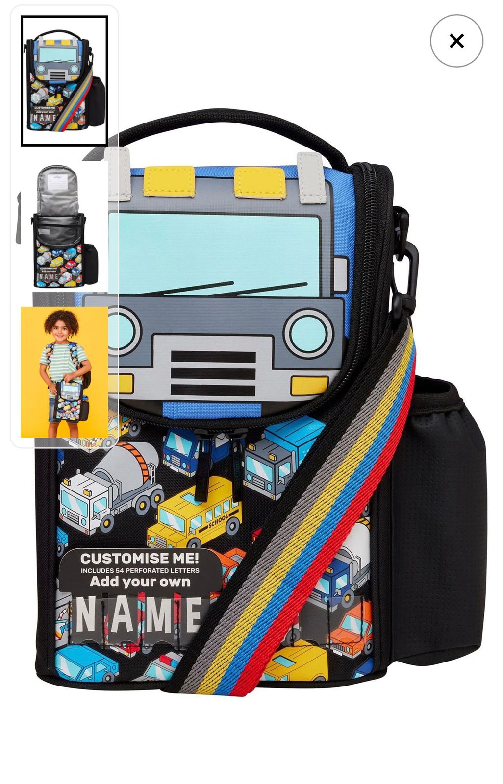 Smiggle lunch bag and water bottle