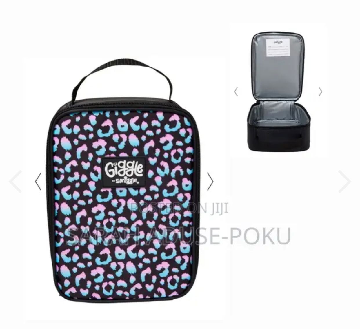 Smiggle giggle lunch bag and water bottle