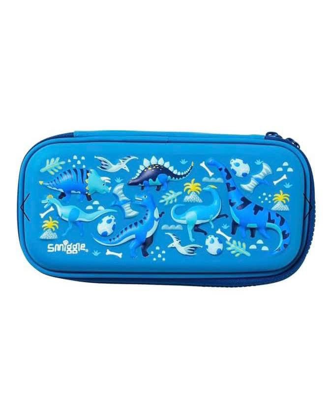 Smiggle dinasor hard pencil case