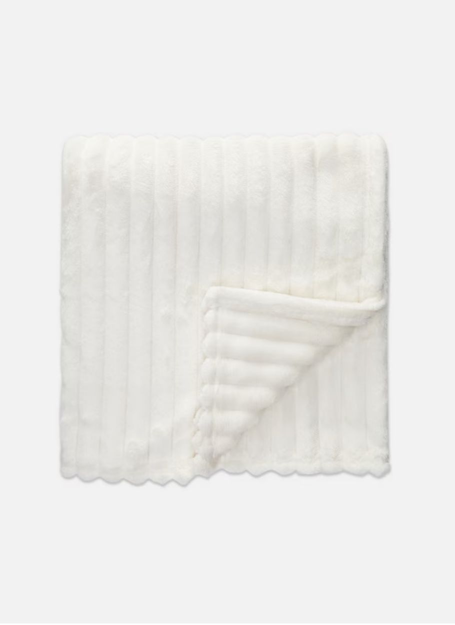 Primark Ribbed Large Throw