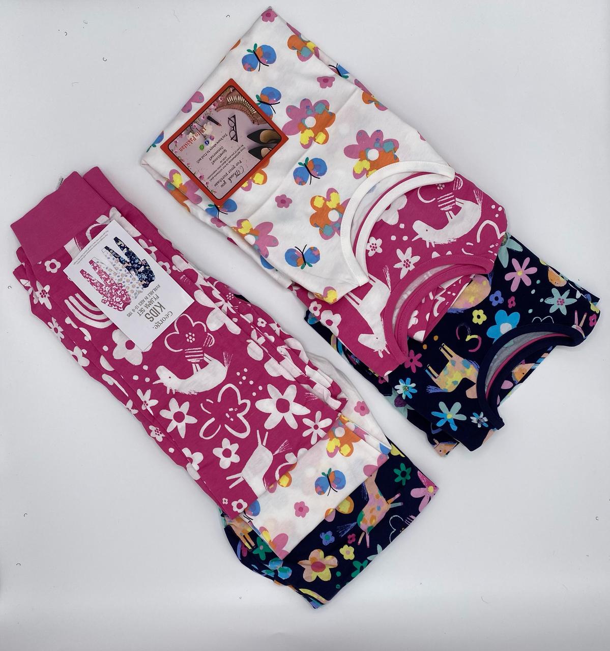 George Flowers and Unicorn Cotton Suit