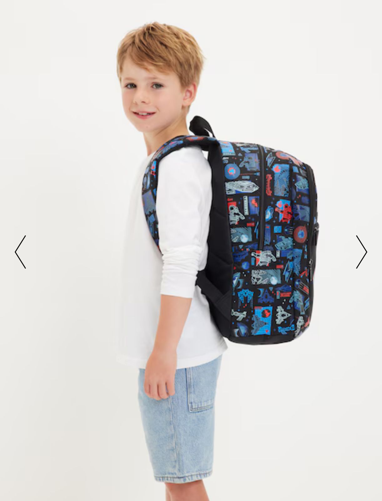 Smiggle 3 Zip School Bag