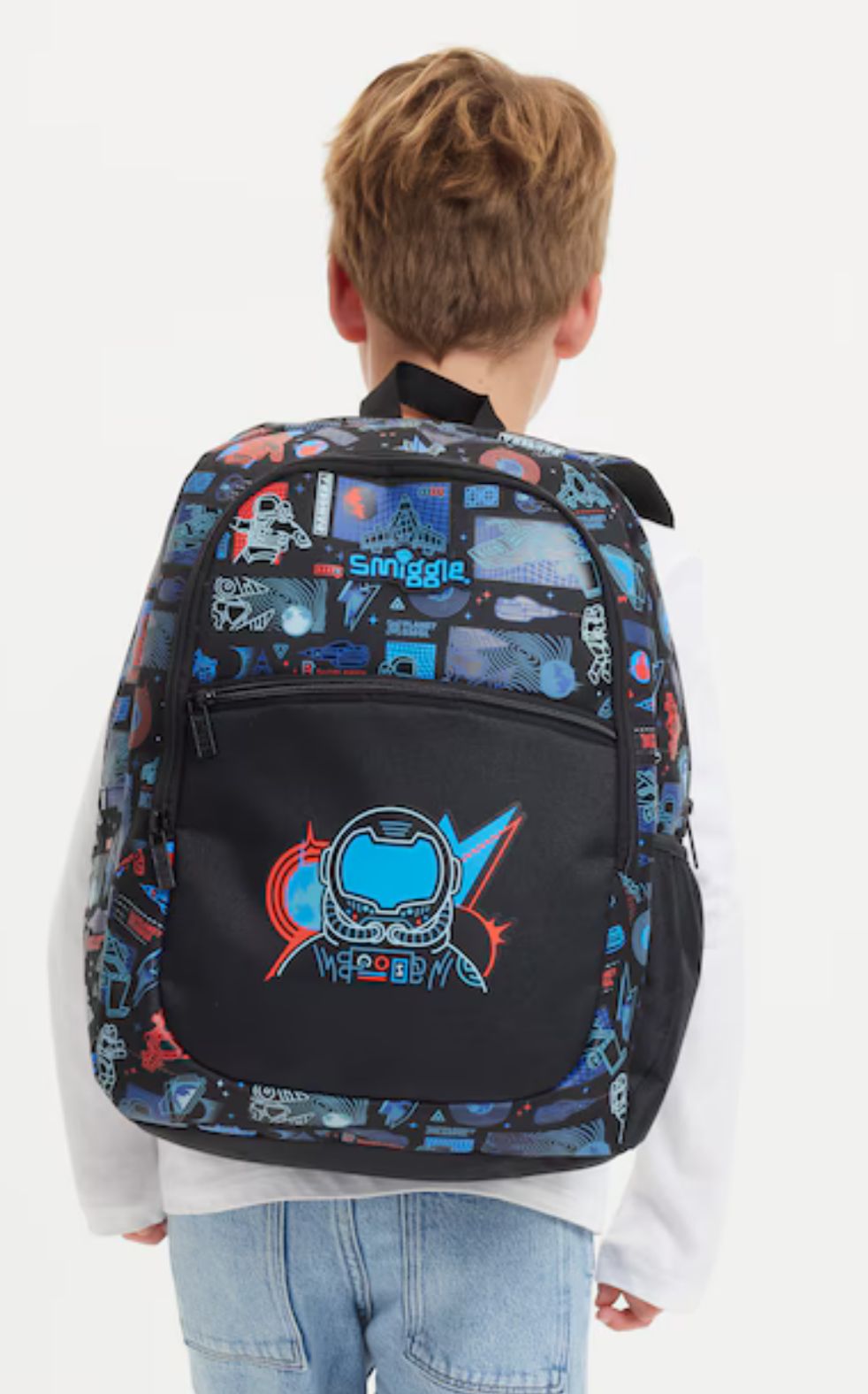 Smiggle 3 Zip School Bag