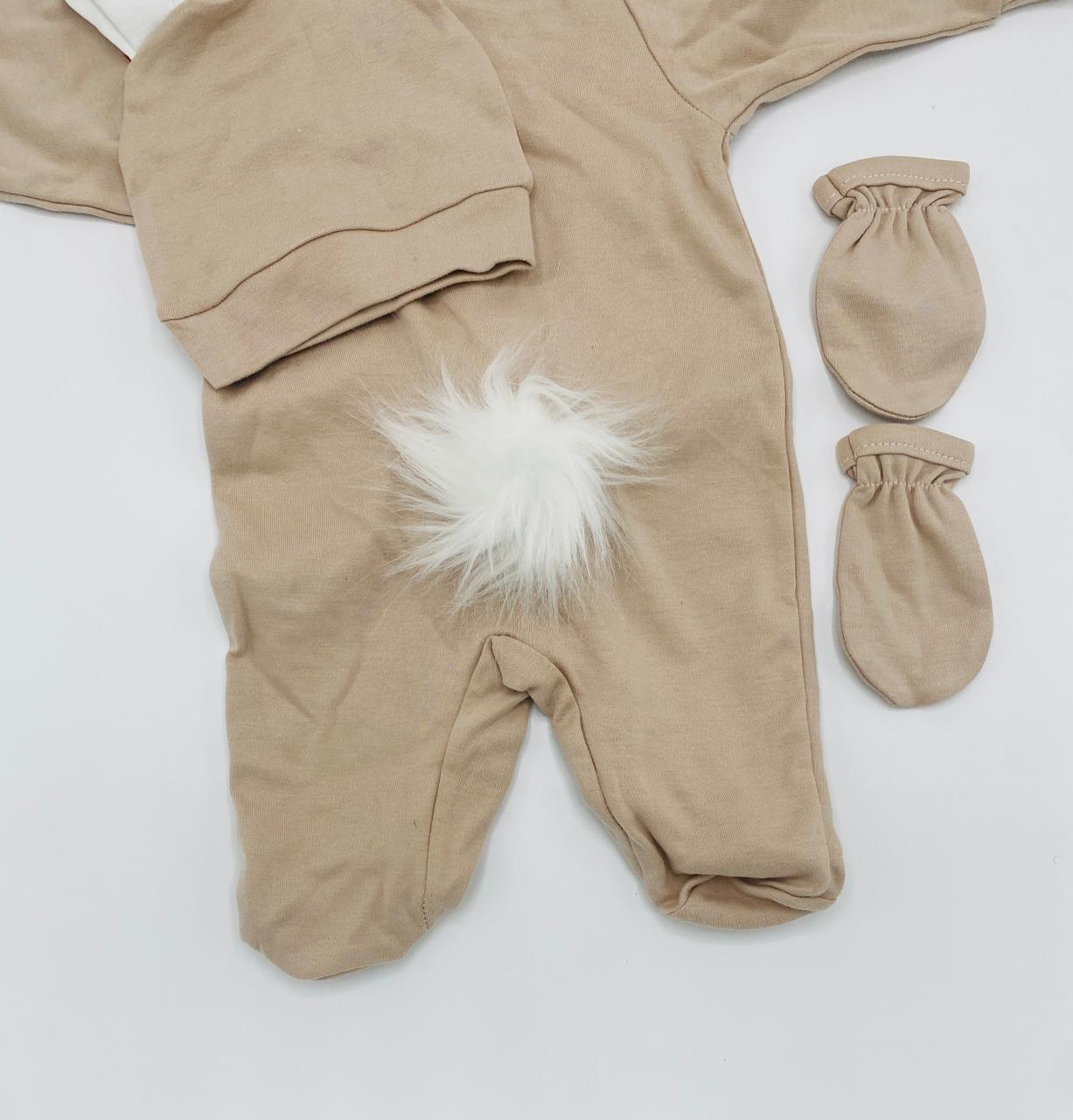 Turkish Romper Set Brown