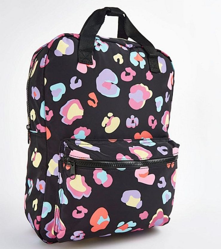George Bright Leopard Rucksack 3 Piece Set