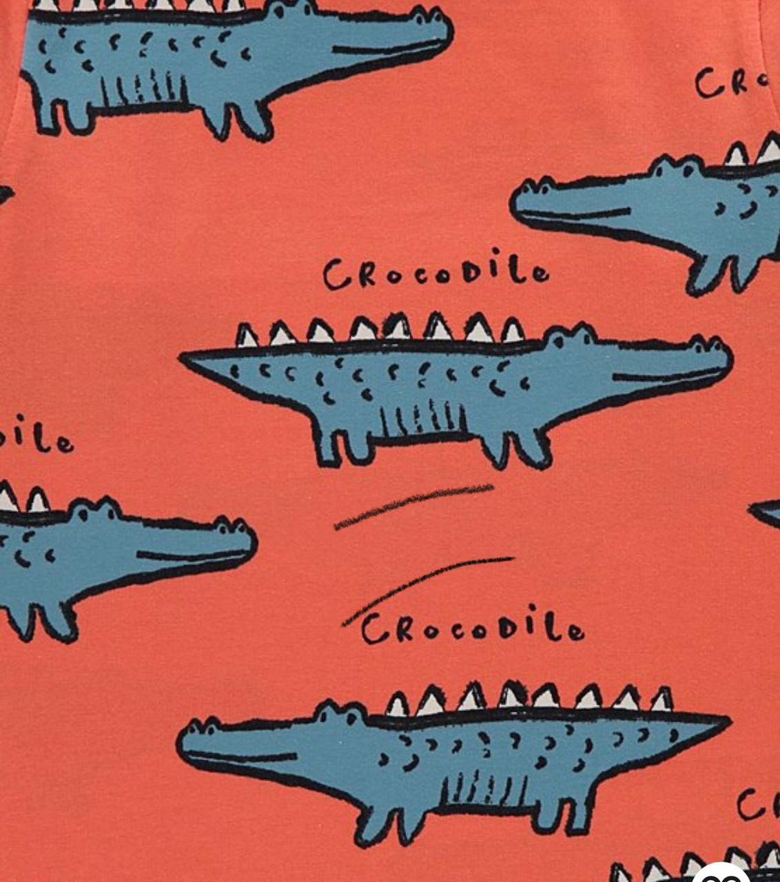 George crocodile pack of 3 cotton pjs