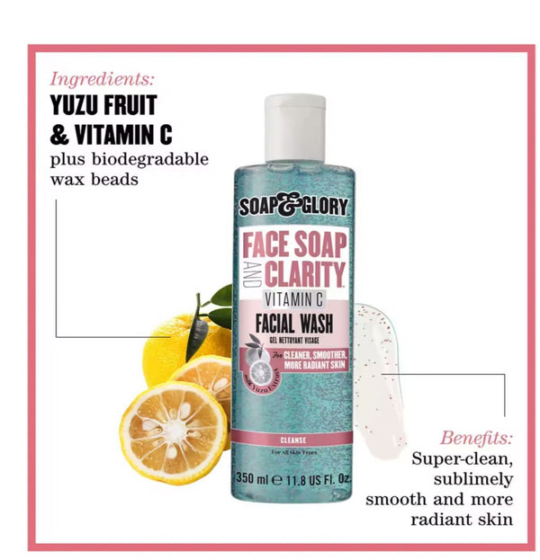 Soap & Glory Face Soap & Clarity Face Wash 350ml
