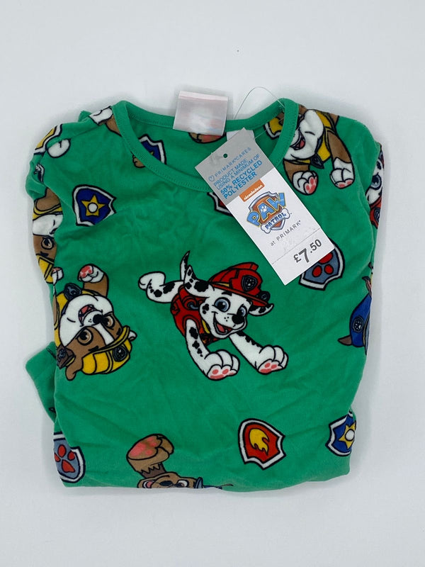 Paw patrol velour pajamas
