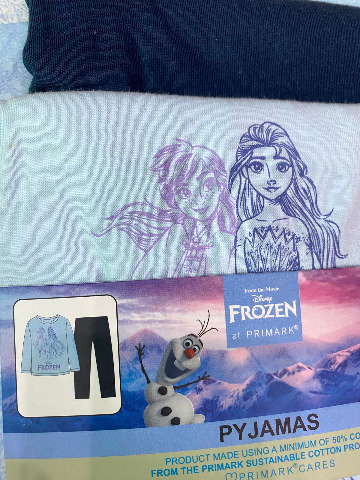 Frozen cotton pjs