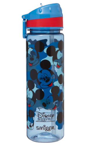 Mickey Mouse Drink Up Plastic Drink Bottle 650Ml