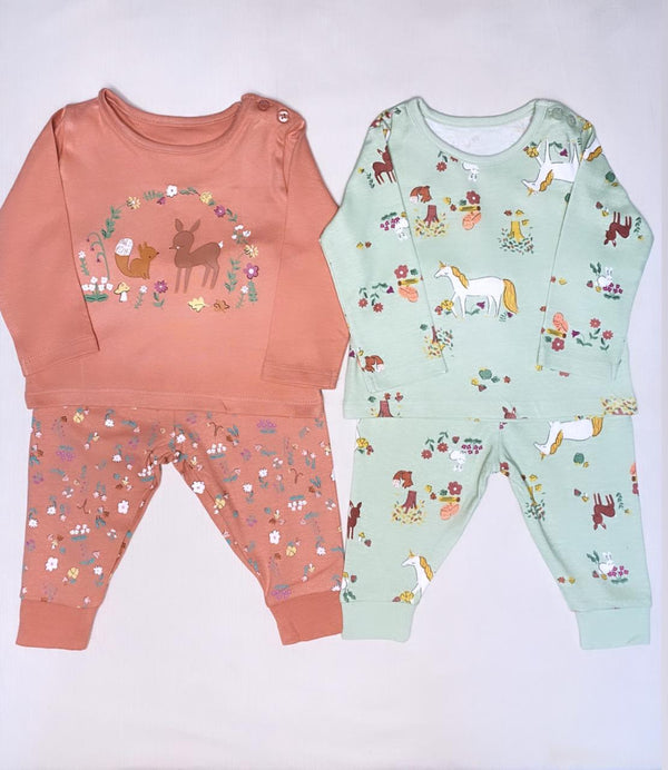Primark DEER pj pack of 2