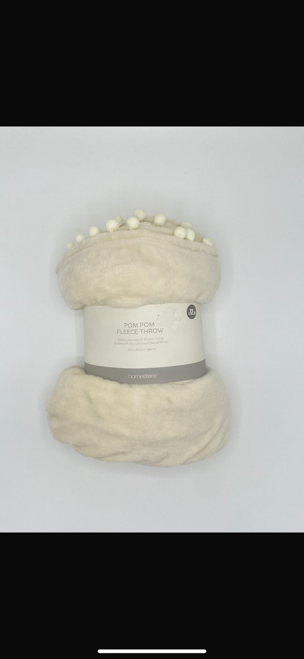 Pom Pom throw 130*150cm