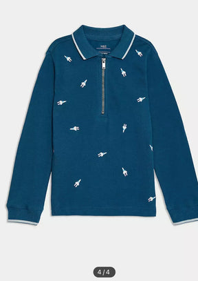 Embroidered Rocket Shirt