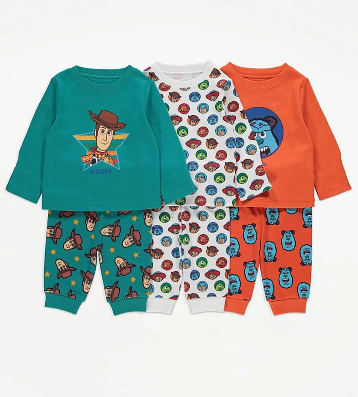 Toy story pack of 3 pj