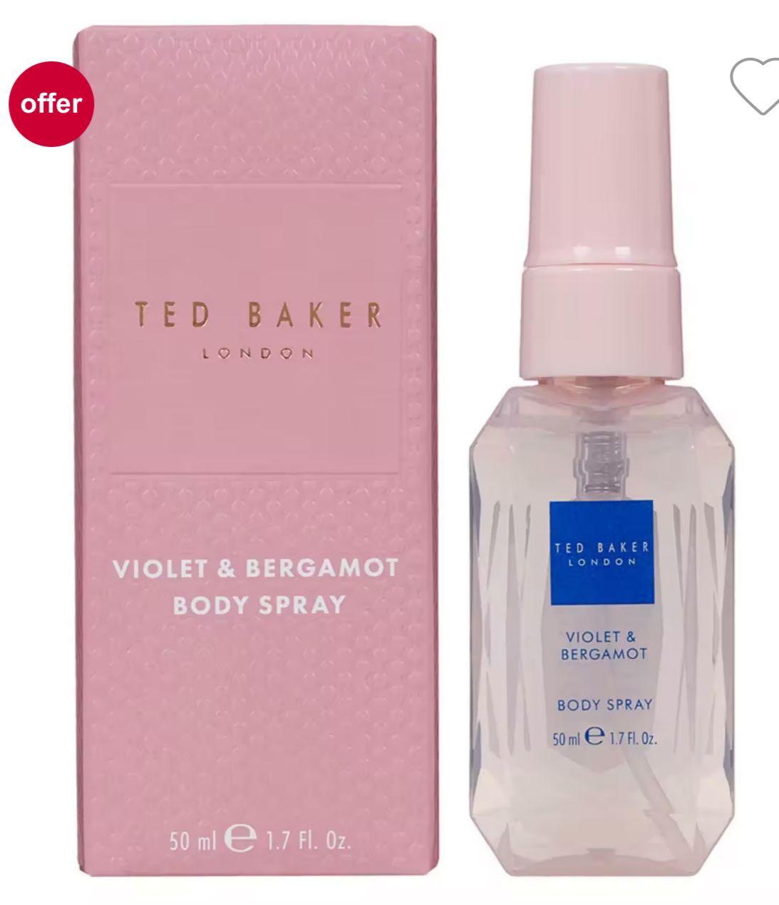 Ted Baker Violet & Bergamot Body Spray