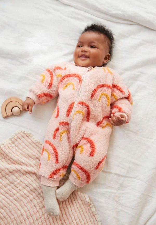 NEXT Furry fleece romper