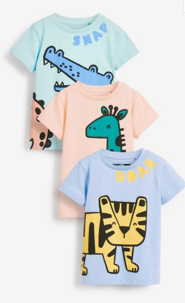 NEXT Pack of 3 Cotton shirts