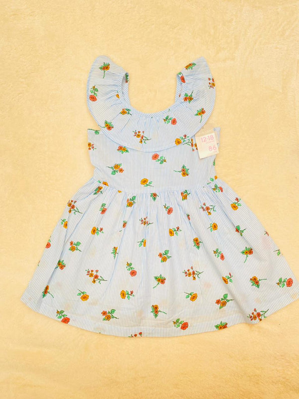 Primark Flower cotton frill frock